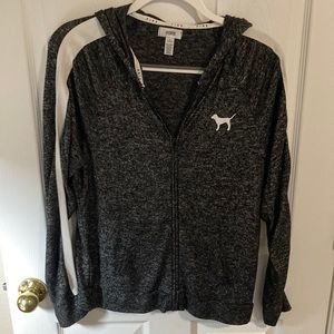 PINK Hoodie with dog (Medium)